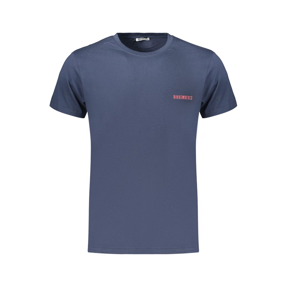Bikkembergs Blue Cotton Men's T-Shirt | Regal Royce