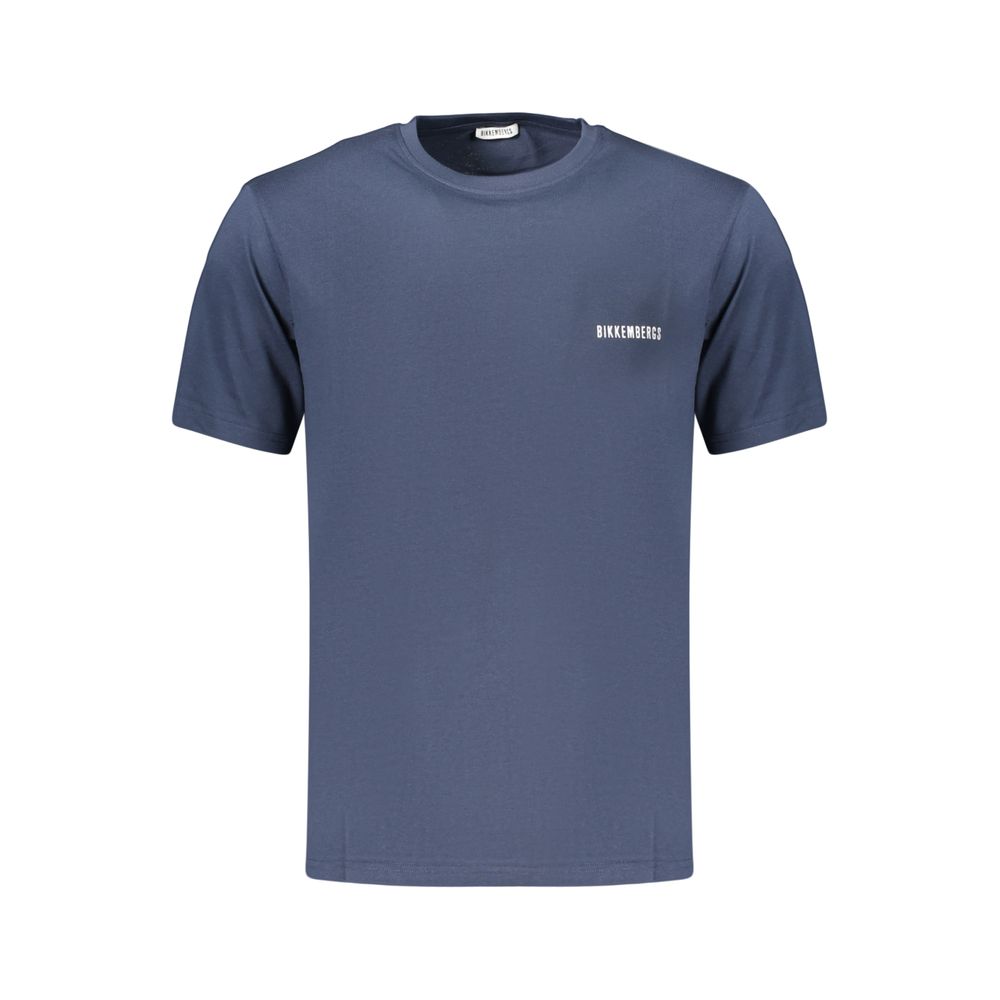 Bikkembergs Blue Cotton Men's T-Shirt | Regal Royce