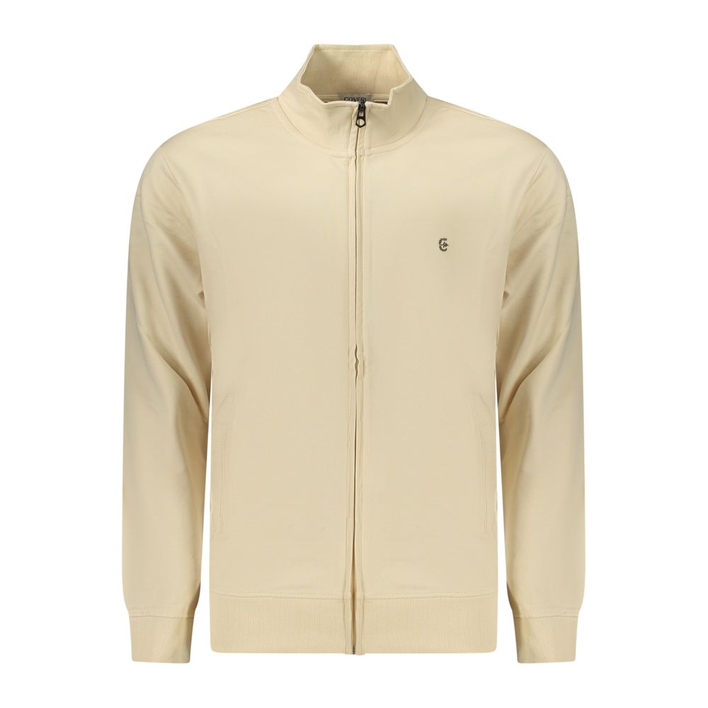 Coveri Moving Beige Cotton Men's Sweatshirt | Regal Royce