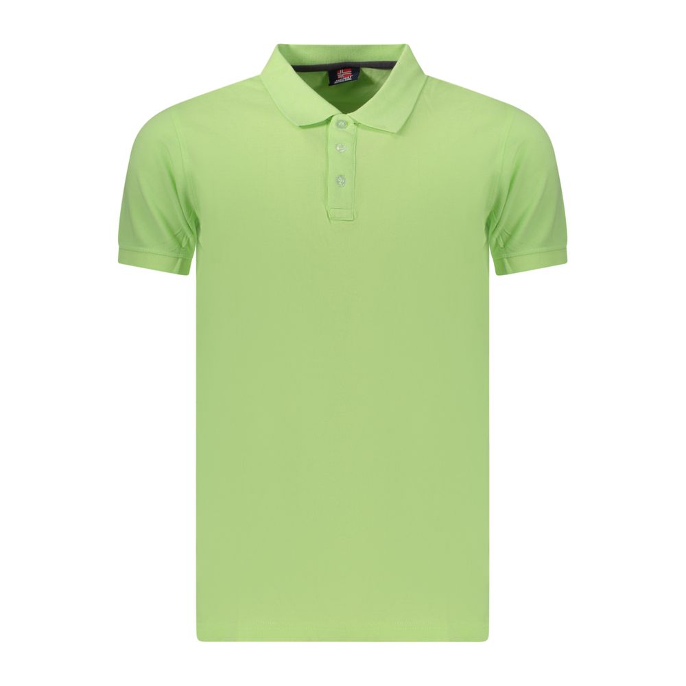 Norway 1963 Verde Cotton Men's Polo | Regal Royce