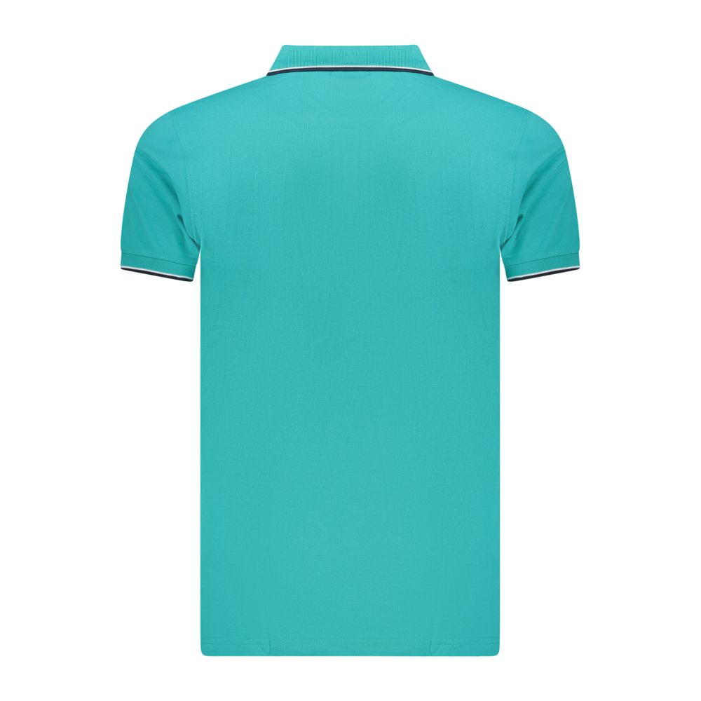 Norway 1963 Azzurro Cotton Mens Polo | Regal Royce