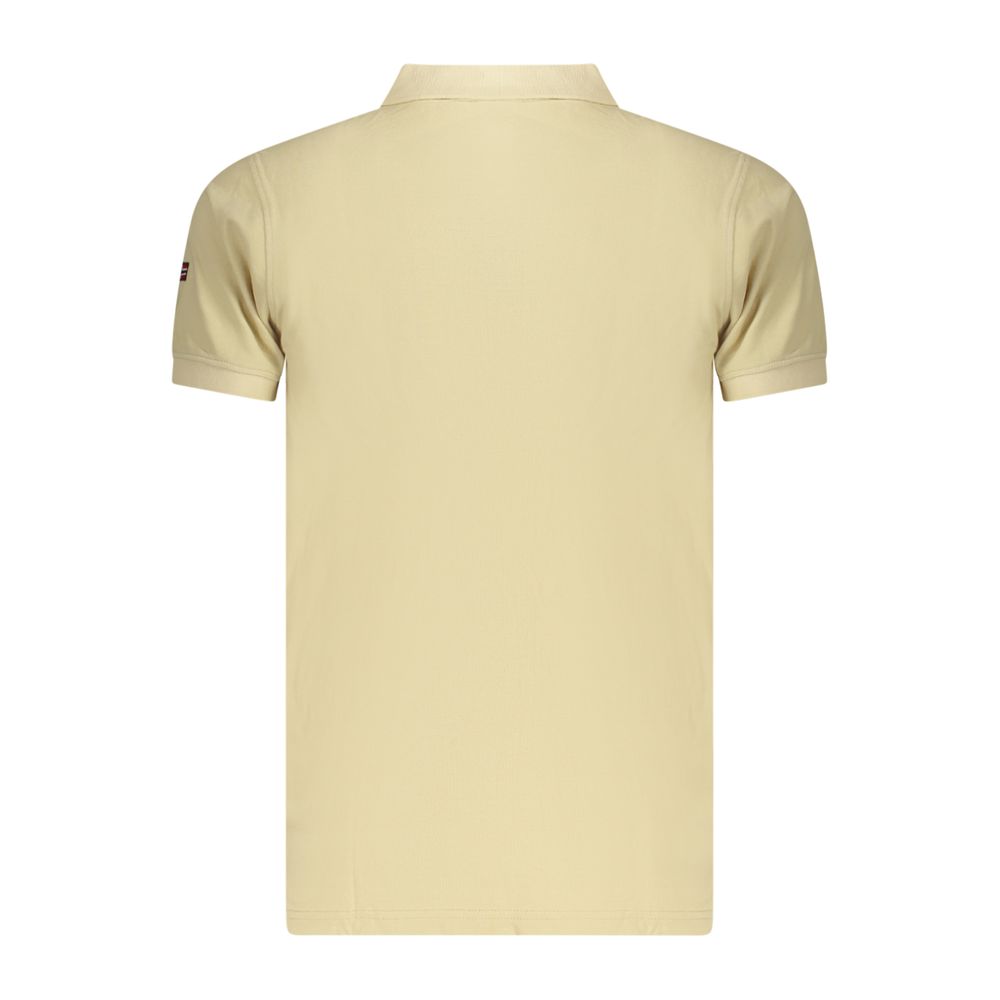 Norway 1963 Beige Cotton Men's Polo | Regal Royce