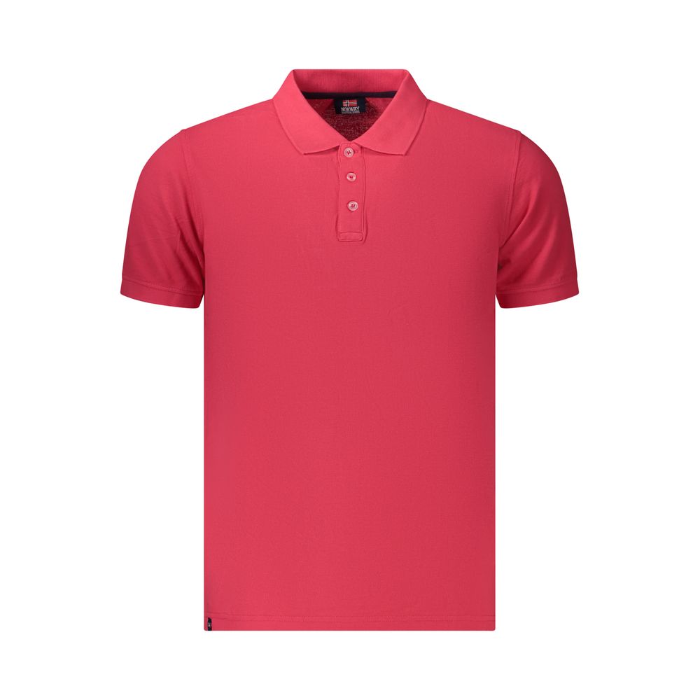 Norway 1963 Rosso Cotton Men's Polo | Regal Royce