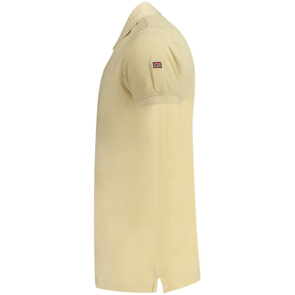 Norway 1963 Beige Cotton Men's Polo | Regal Royce