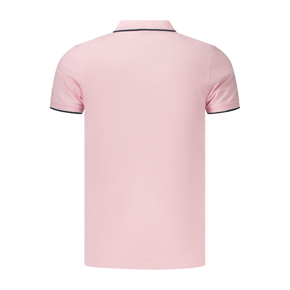 Norway 1963 Rosa Cotton Men's Polo | Regal Royce