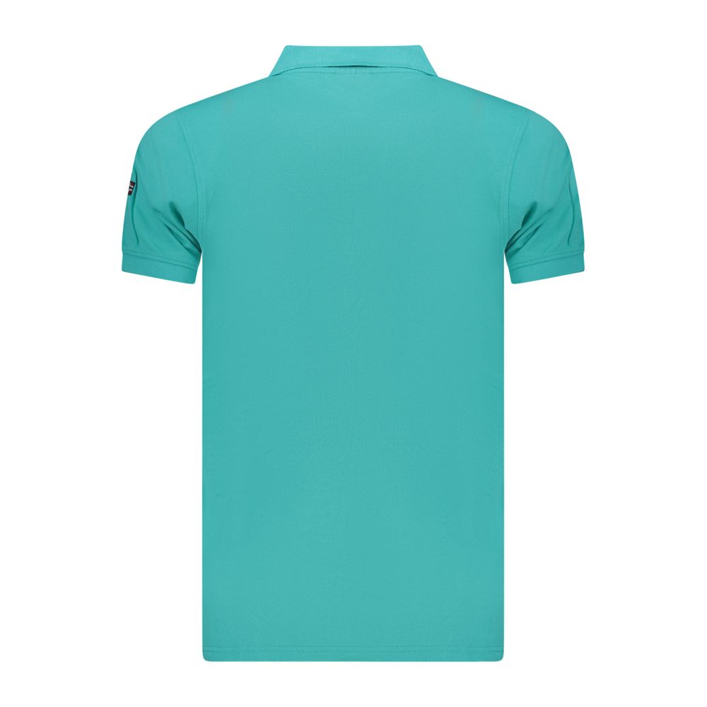 Norway 1963 Azzurro Cotton Men Polo | Regal Royce