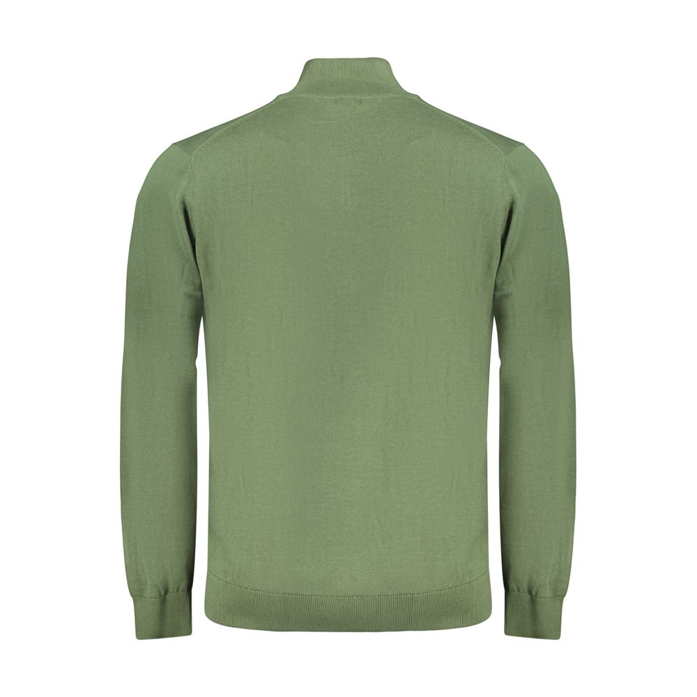 Norway 1963 Verde Cotton Men's Cardigan | Regal Royce