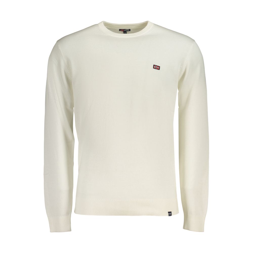 Norway 1963 Bianco Cotton Men's Maglia | Regal Royce