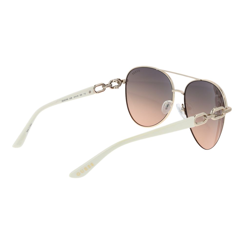 Guess Gold Metal Sunglasses | Regal Royce