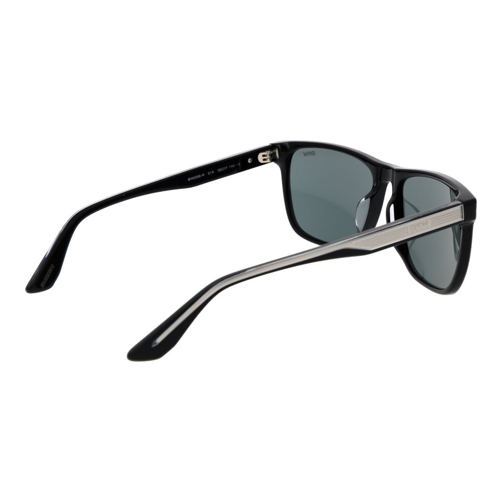 BMW Black Acetate Sunglasses | Regal Royce