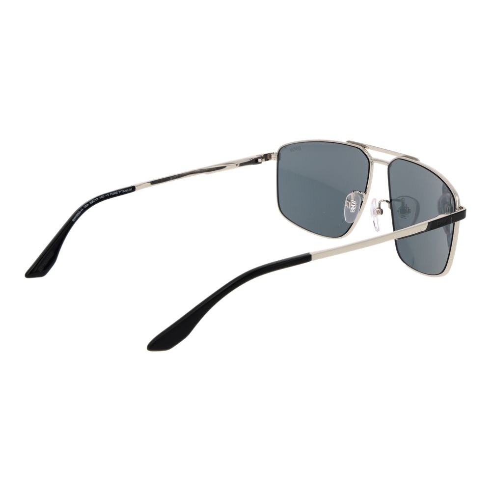 BMW Silver Titanium Sunglasses | Regal Royce