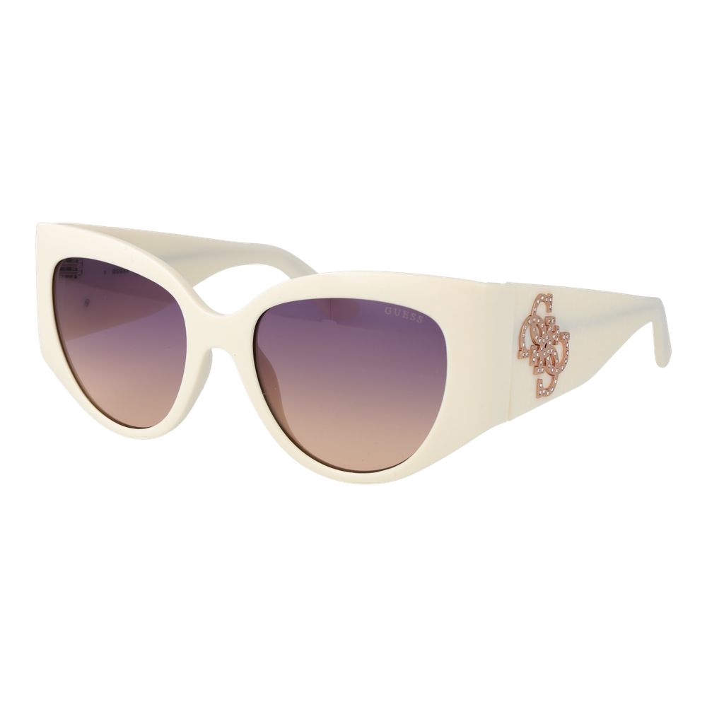 Guess White Plastic Sunglasses | Regal Royce