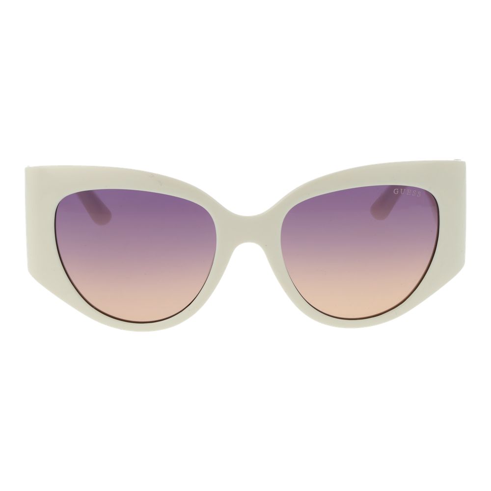 Guess White Plastic Sunglasses | Regal Royce