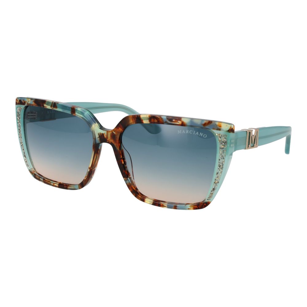 Marciano by Guess Turquoise Acetate Sunglasses | Regal Royce