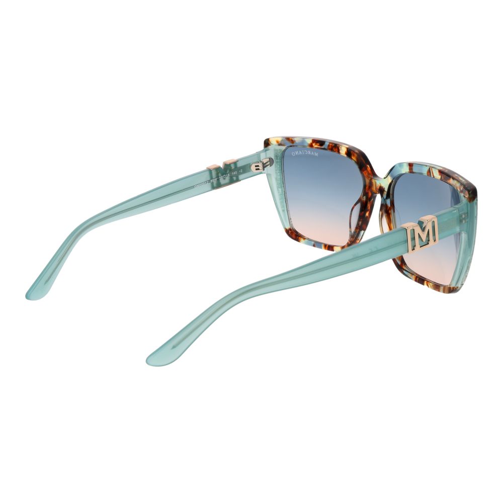 Marciano by Guess Turquoise Acetate Sunglasses | Regal Royce