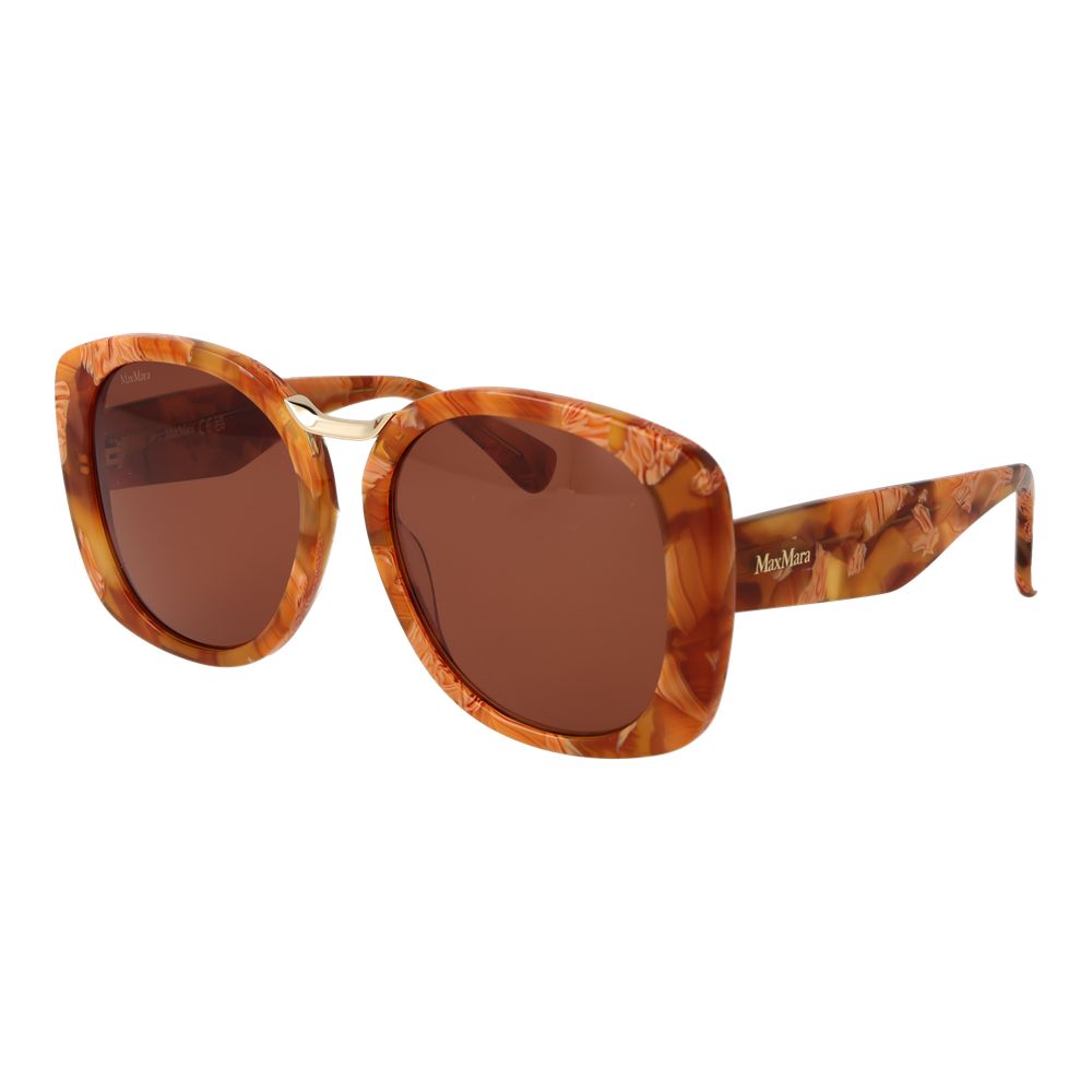 Max Mara Brown Acetate Sunglasses | Regal Royce