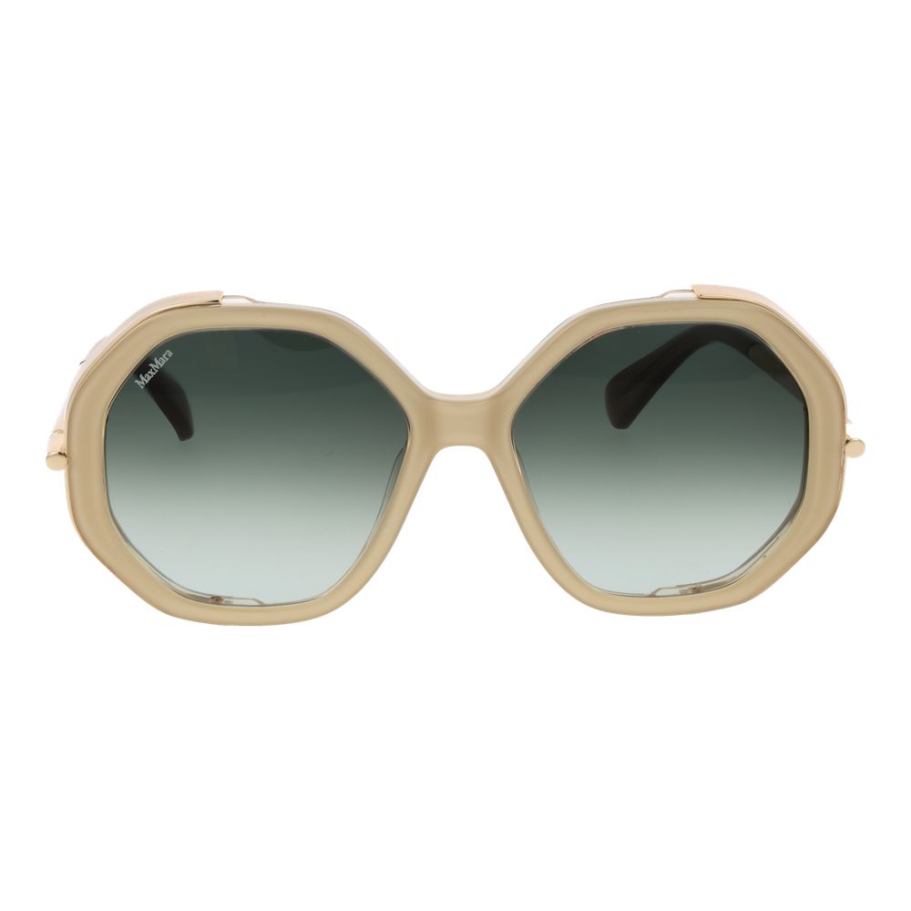 Max Mara Beige Acetate Sunglasses | Regal Royce