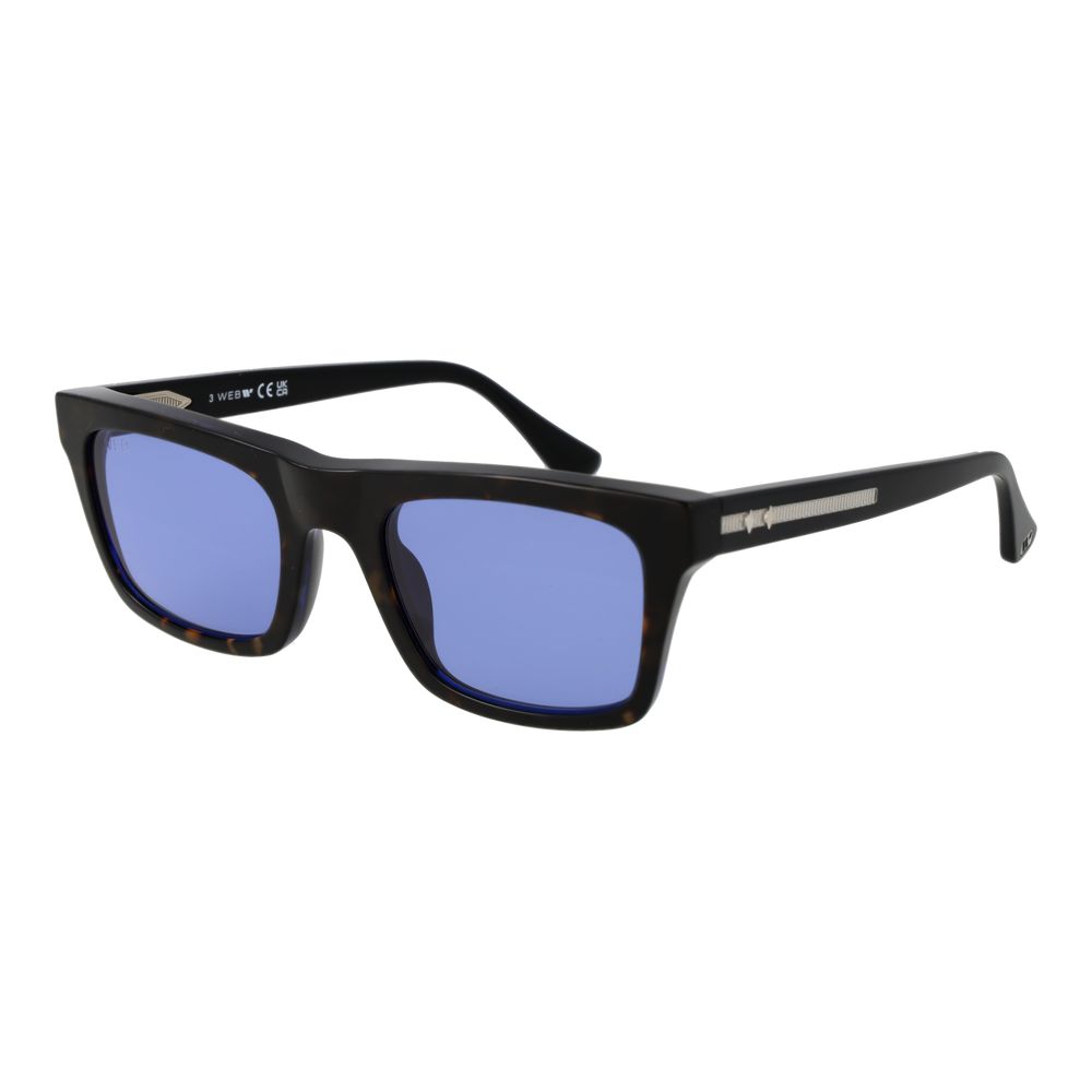 Web Brown Acetate Sunglasses | Regal Royce