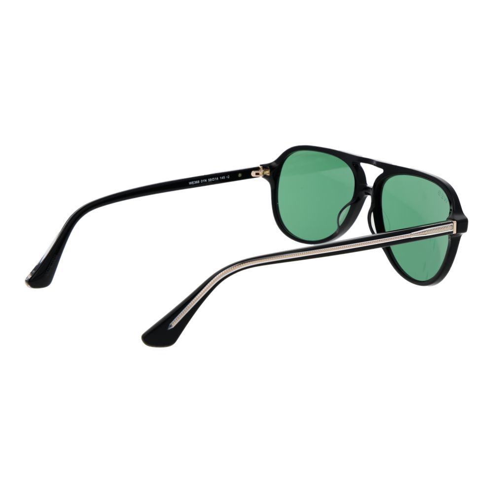 Web Black Acetate Sunglasses | Regal Royce