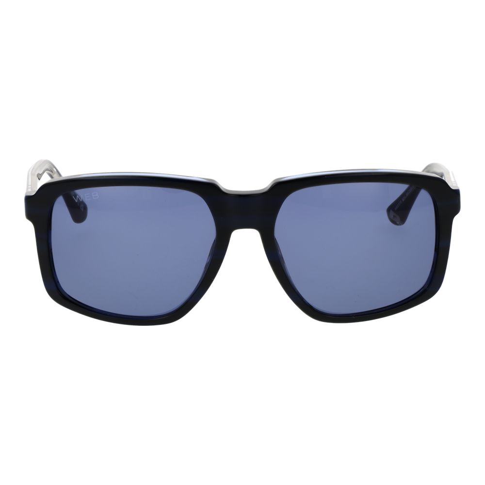 Web Blue Acetate Sunglasses | Regal Royce