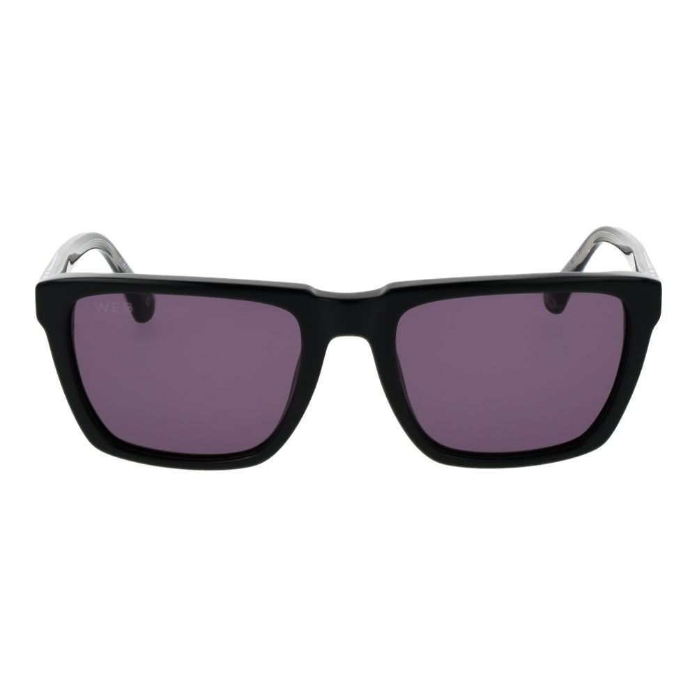 Web Black Acetate Sunglasses | Regal Royce