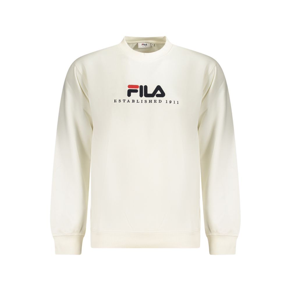 Fila White Cotton Men's Sweatshirt | Regal Royce
