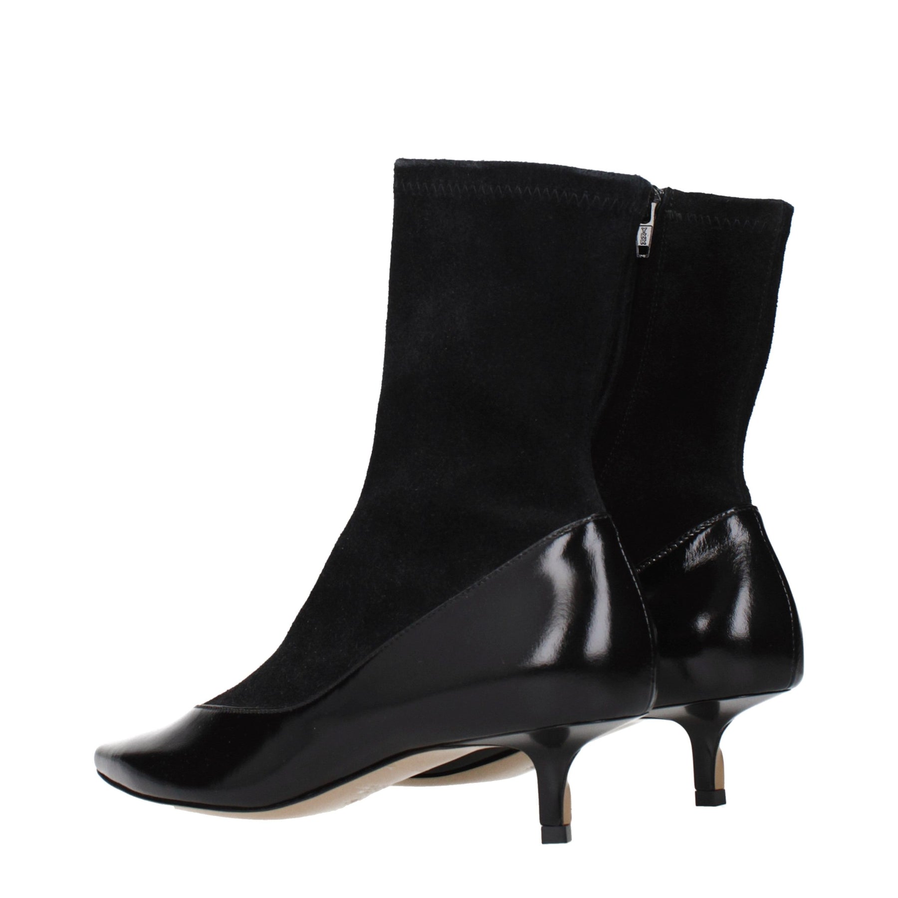 Jacquemus Black Leather Ankle Boots | Regal Royce
