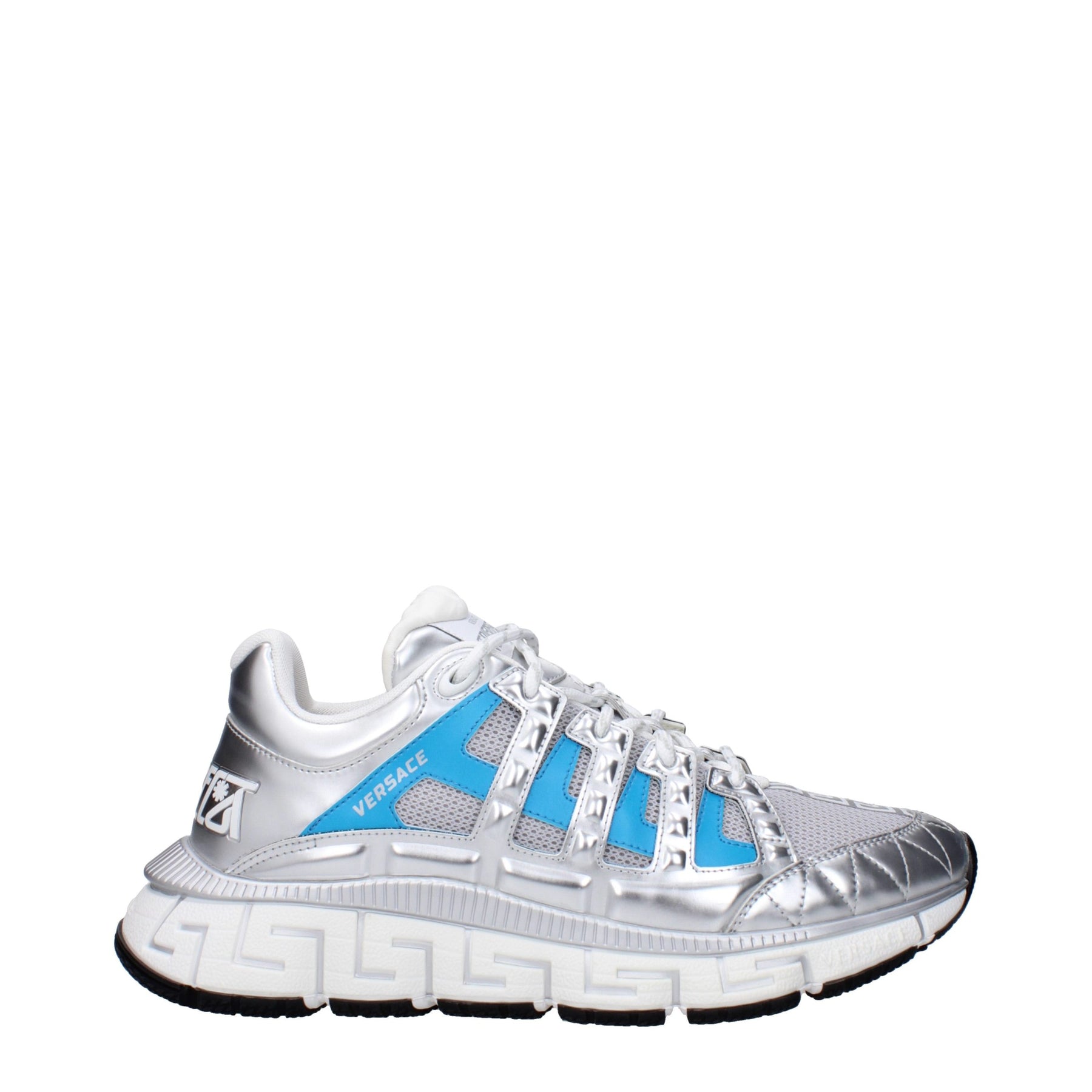 Versace Gray Fabric Athletic Sneakers | Regal Royce