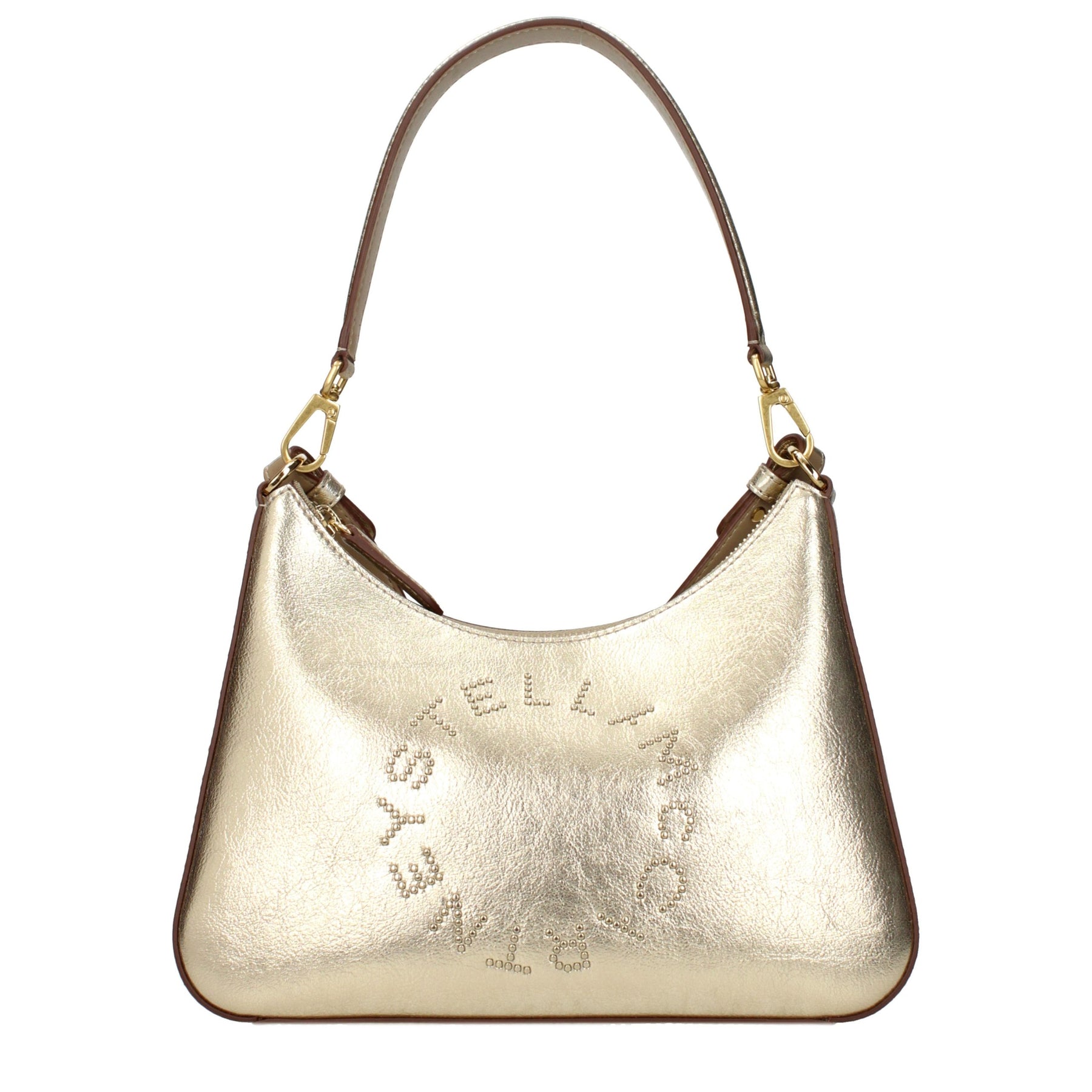 Stella McCartney Gold Leather Shoulder Bag | Regal Royce