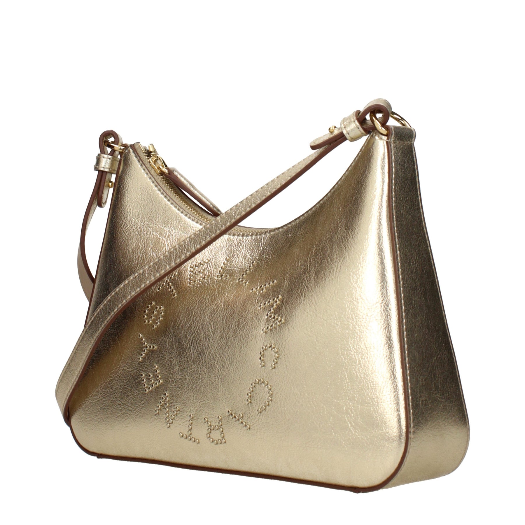 Stella McCartney Gold Leather Shoulder Bag | Regal Royce
