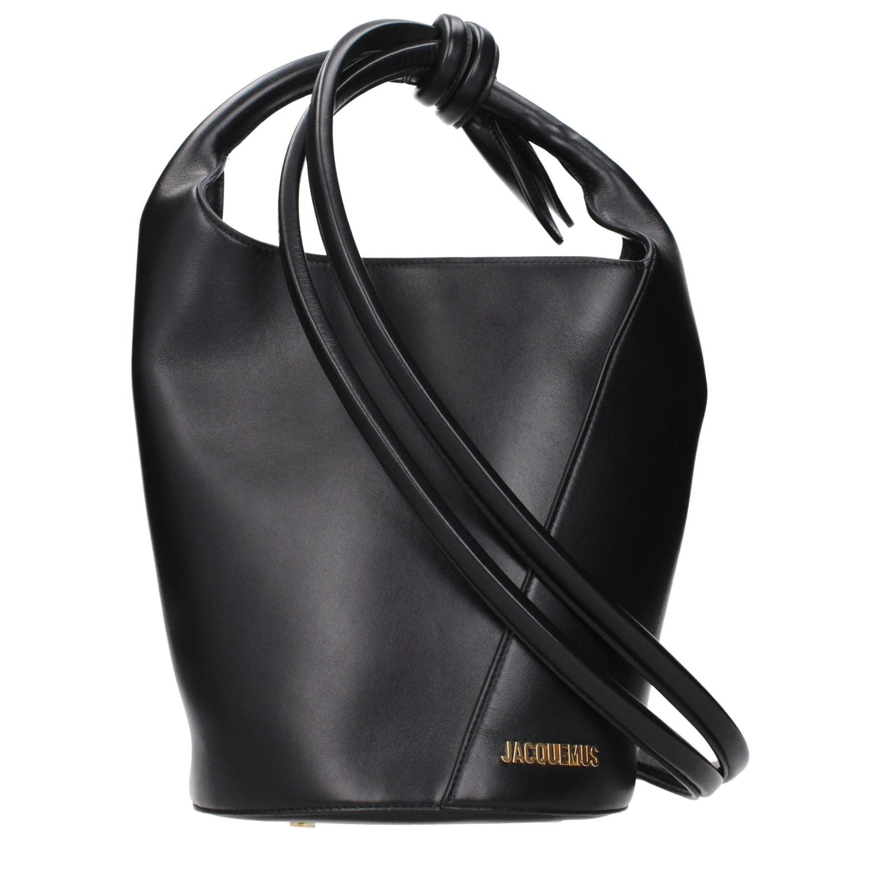 Jacquemus Black Leather Crossbody Bag | Regal Royce