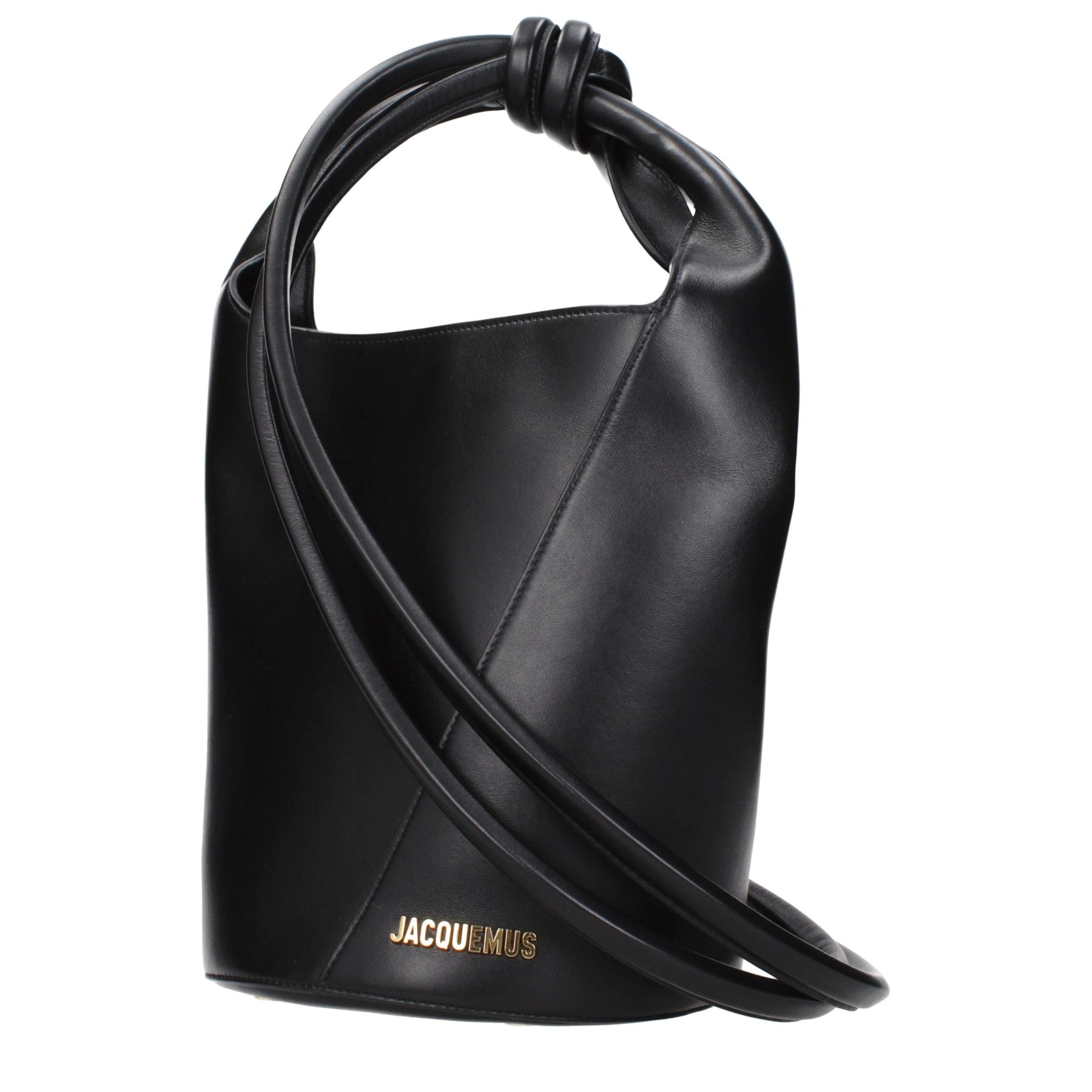 Jacquemus Black Leather Crossbody Bag | Regal Royce