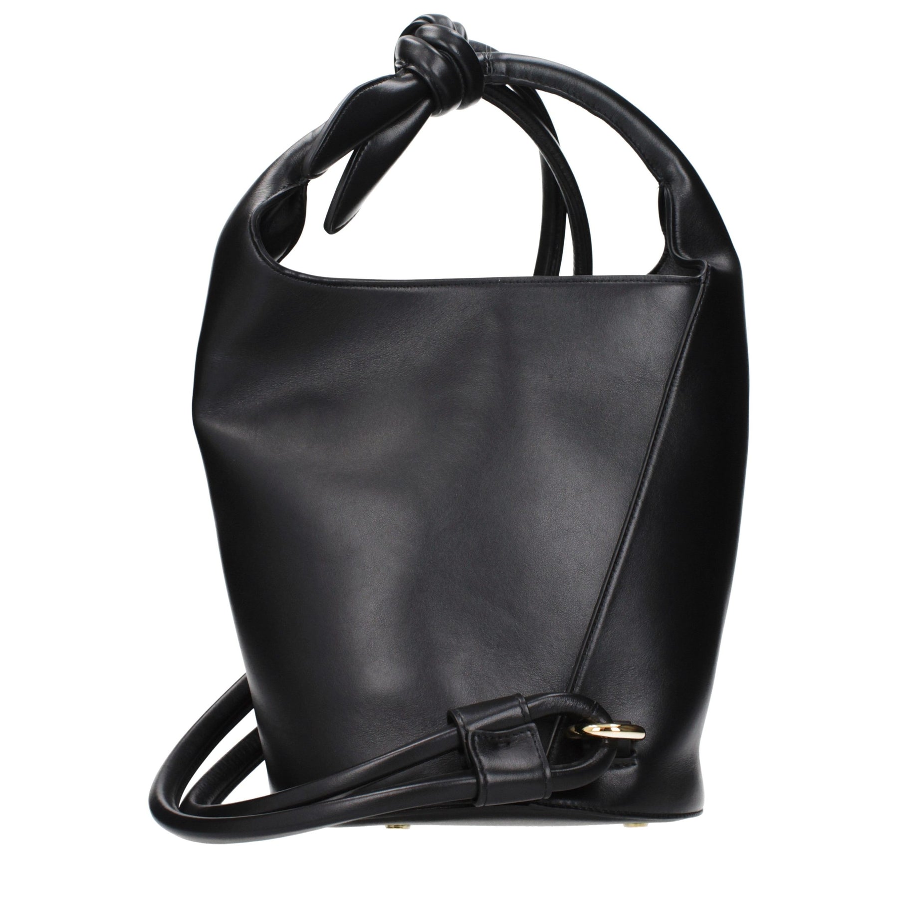 Jacquemus Black Leather Crossbody Bag | Regal Royce