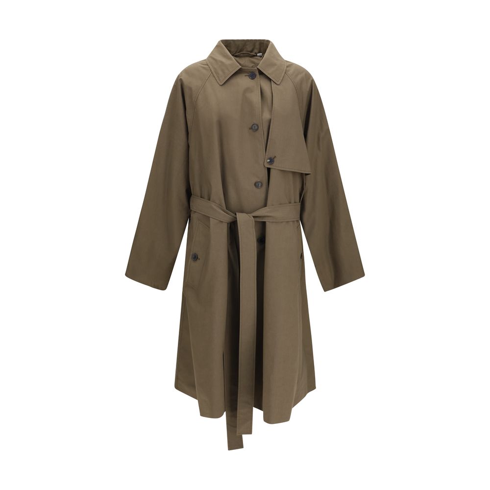Calvin Klein Bicolor Cotton Trench Coat | Regal Royce