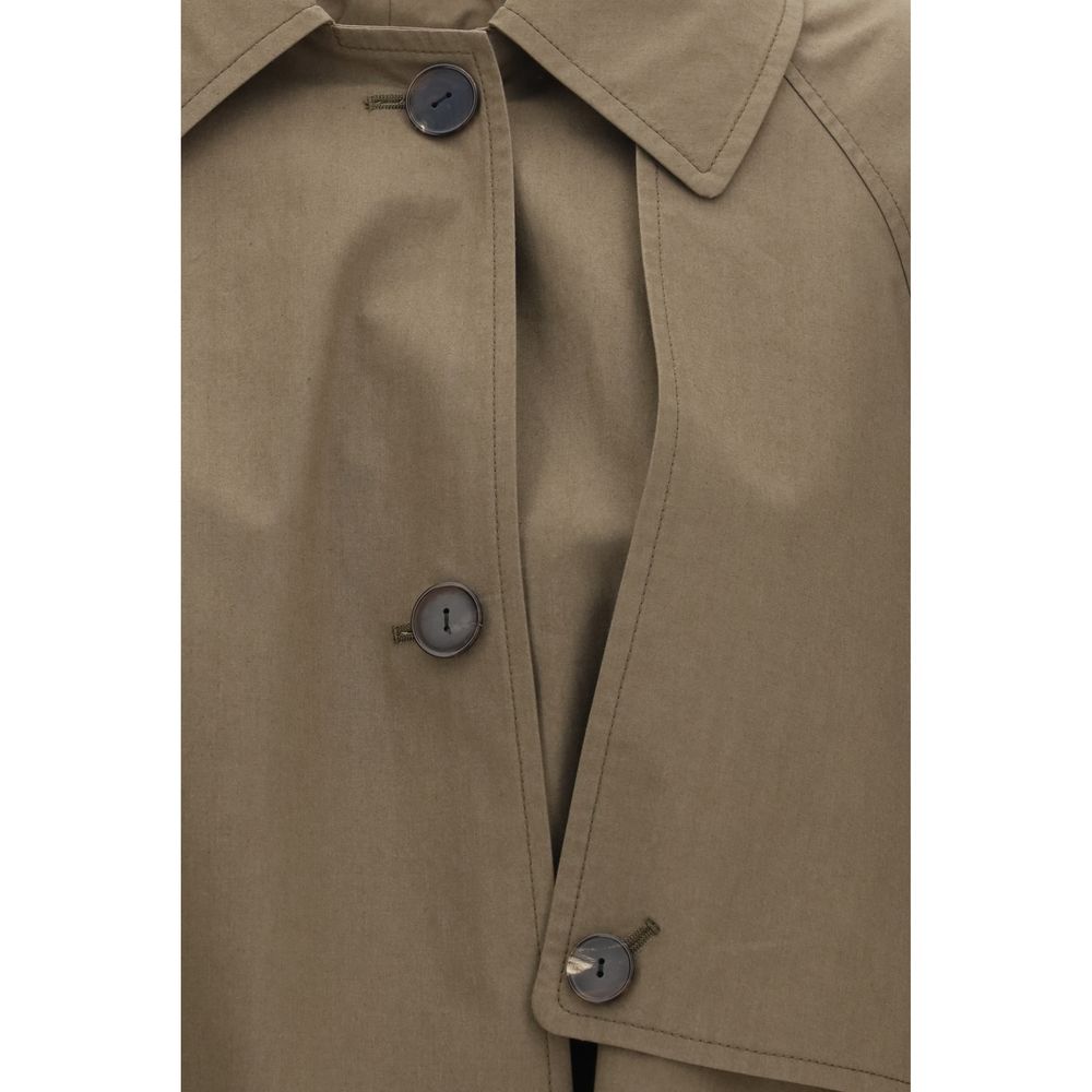 Calvin Klein Bicolor Cotton Trench Coat | Regal Royce