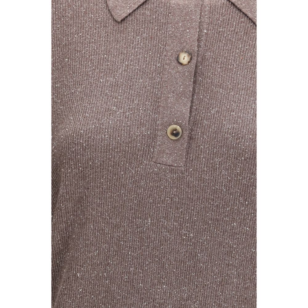 Calvin Klein Brown Silk Sweatshirt | Regal Royce
