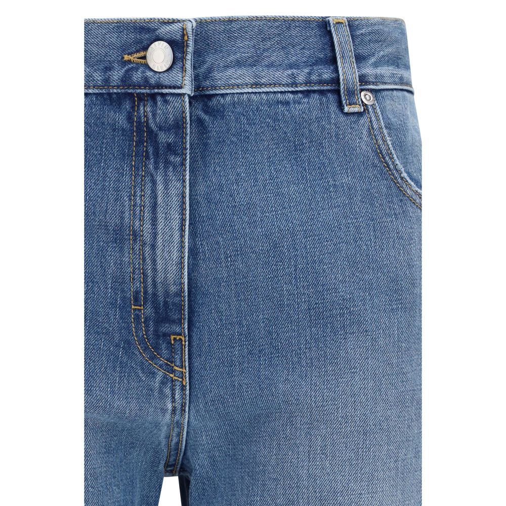 Calvin Klein Blue Cotton Straight-Leg Jeans | Regal Royce