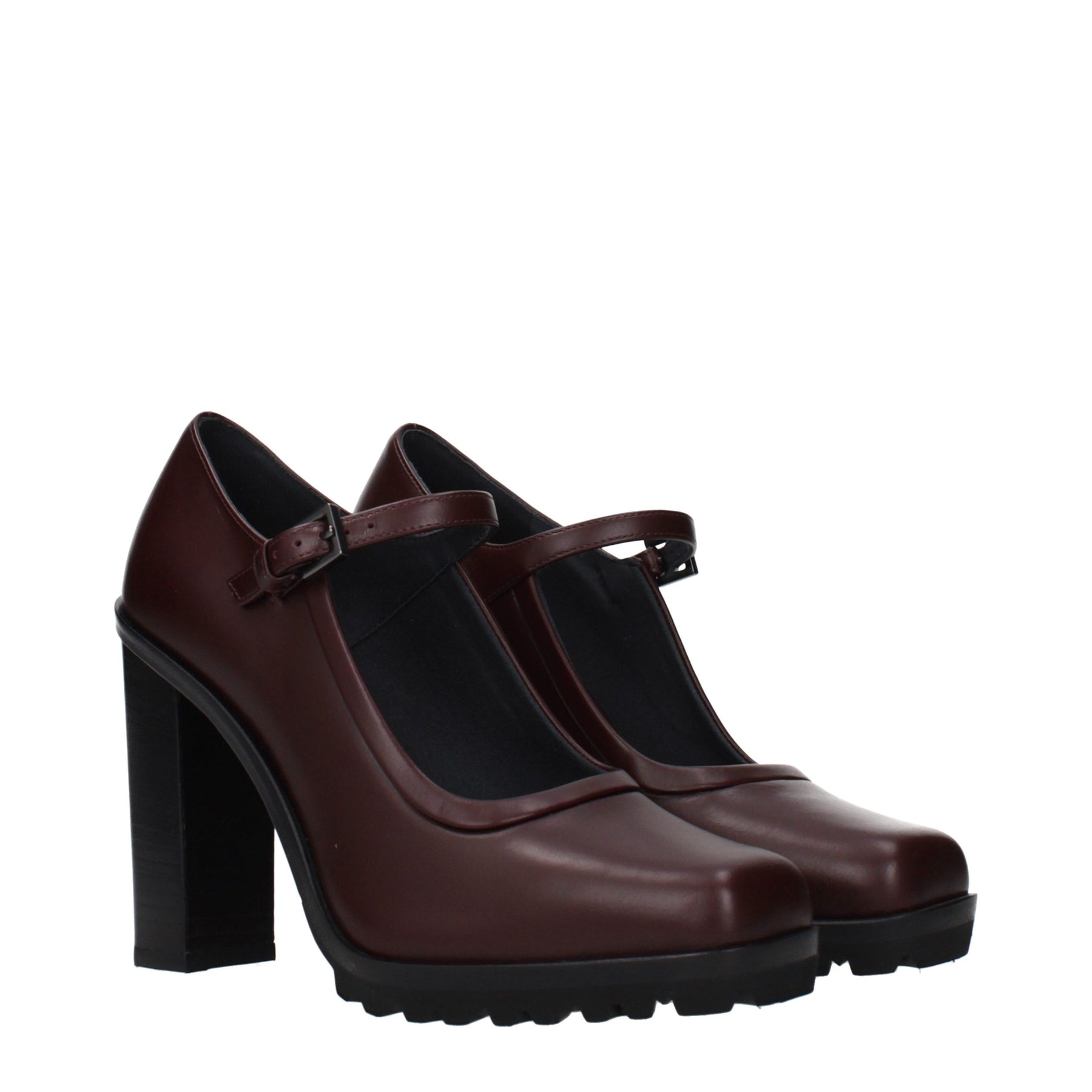 Max Mara Brown Leather High Heel Pumps | Regal Royce