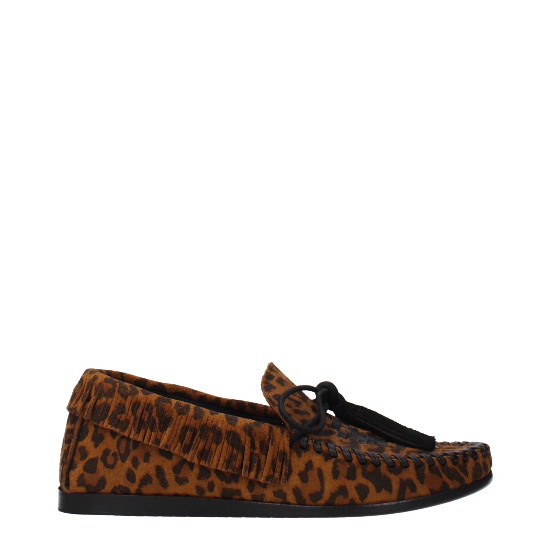 Isabel Marant Brown Leather Slip-On Loafers | Regal Royce