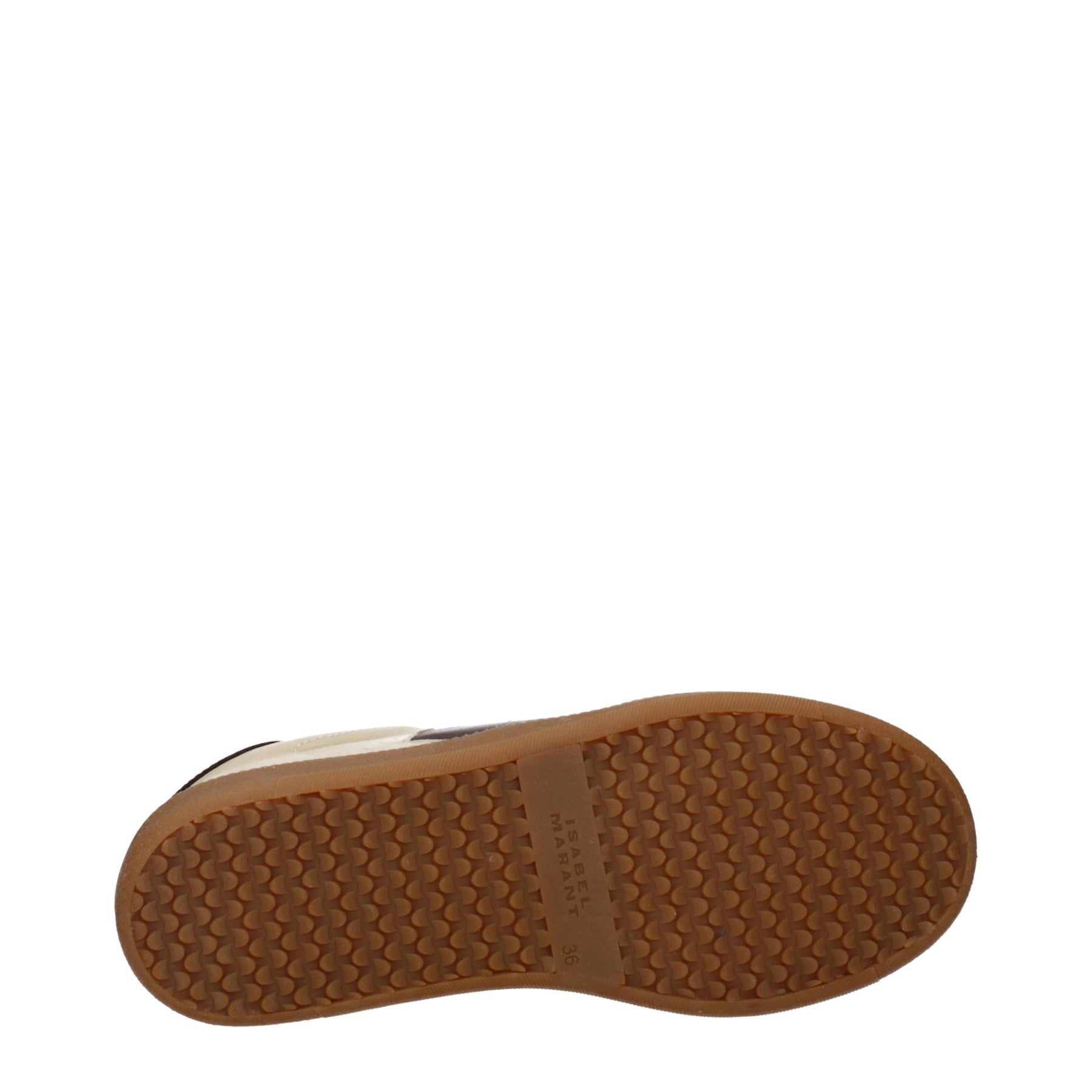 Isabel Marant Beige Leather Low Top Sneakers | Regal Royce