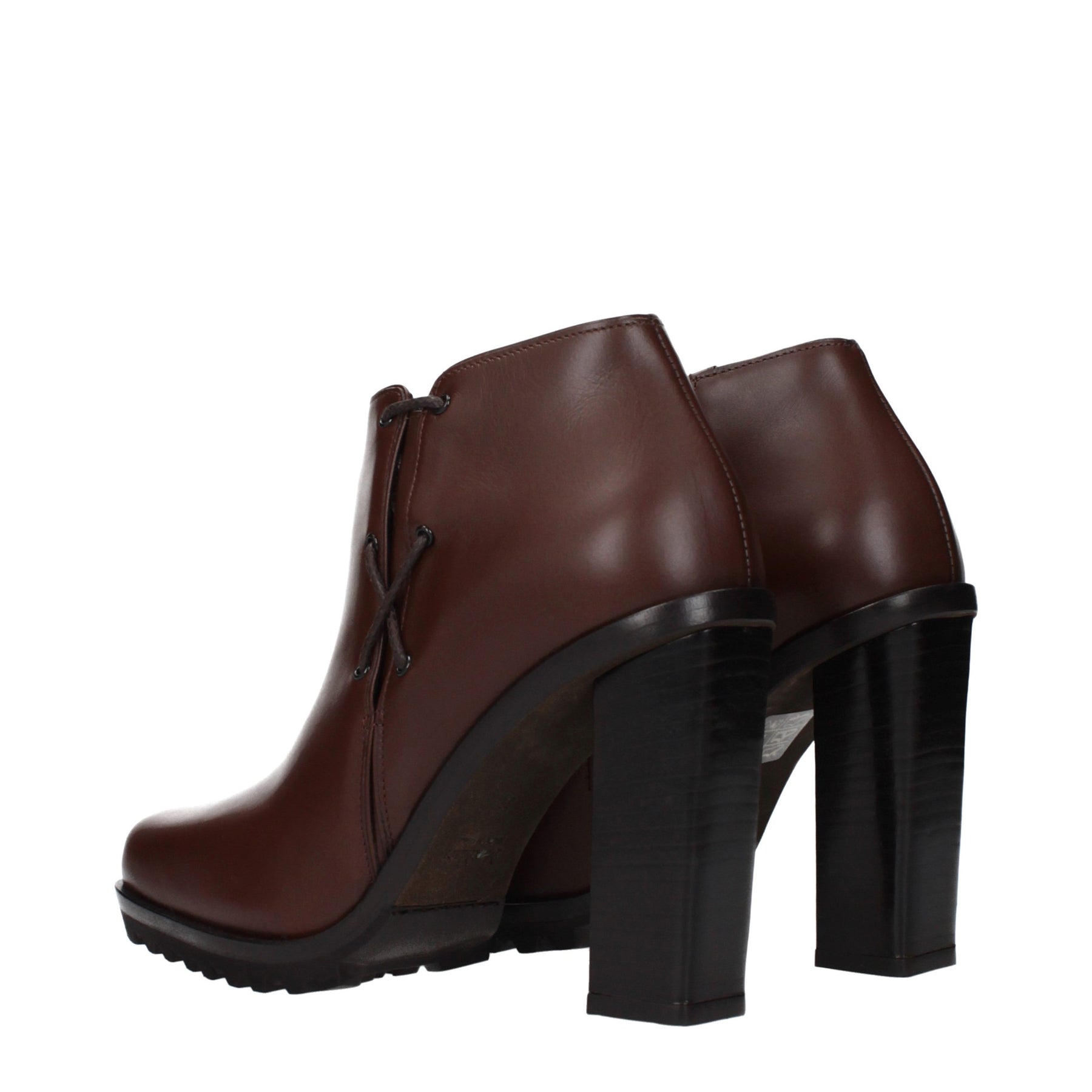Max Mara Brown Leather Ankle Boots | Regal Royce