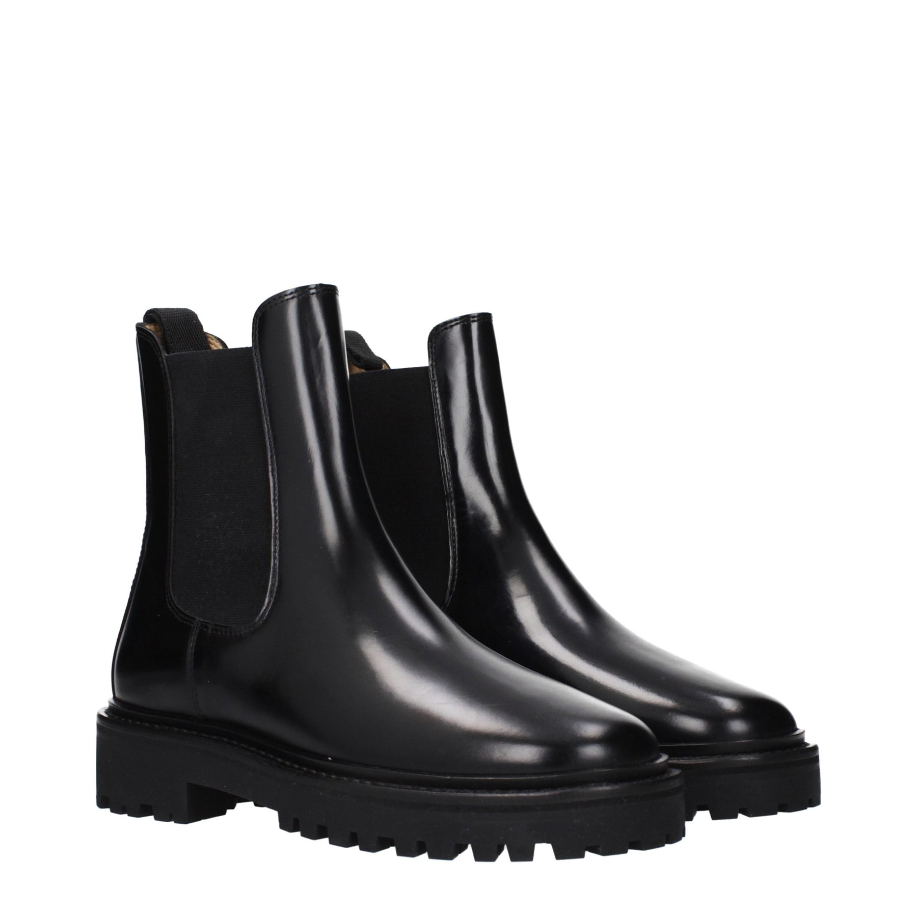 Isabel Marant Black Leather Ankle Boots | Regal Royce