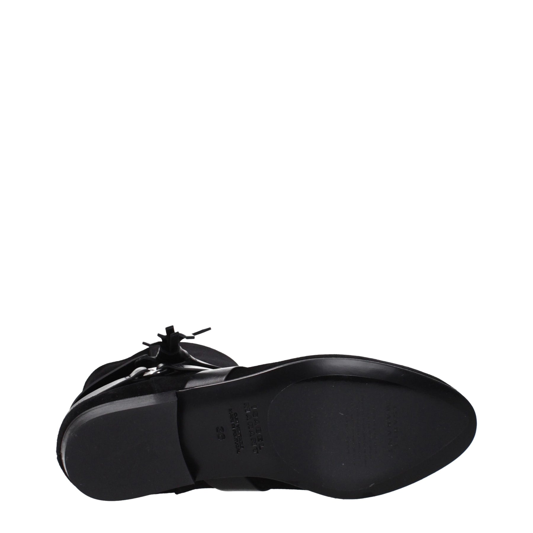 Isabel Marant Black Leather Ankle Boots | Regal Royce