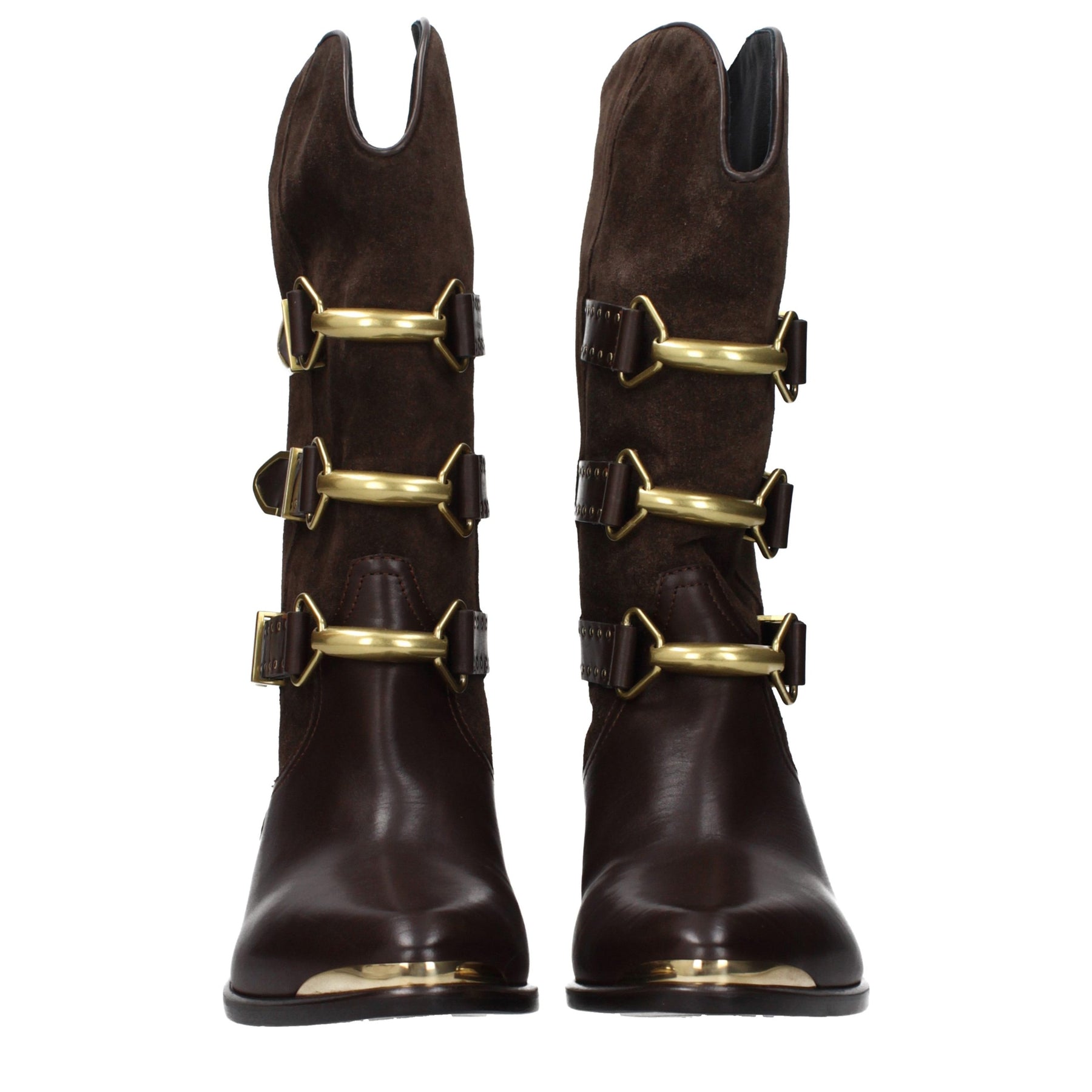 Isabel Marant Brown Leather Ankle Boots | Regal Royce