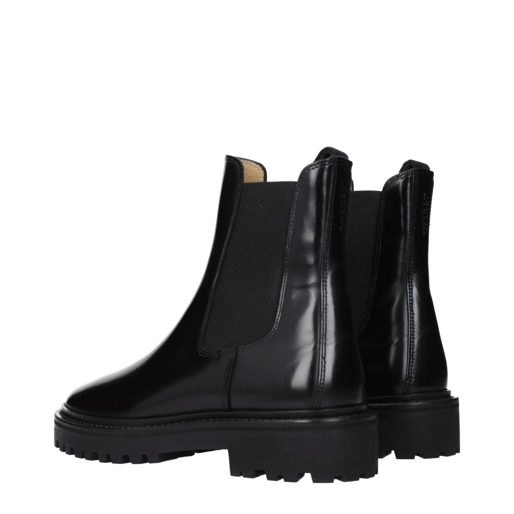 Isabel Marant Black Leather Ankle Boots | Regal Royce