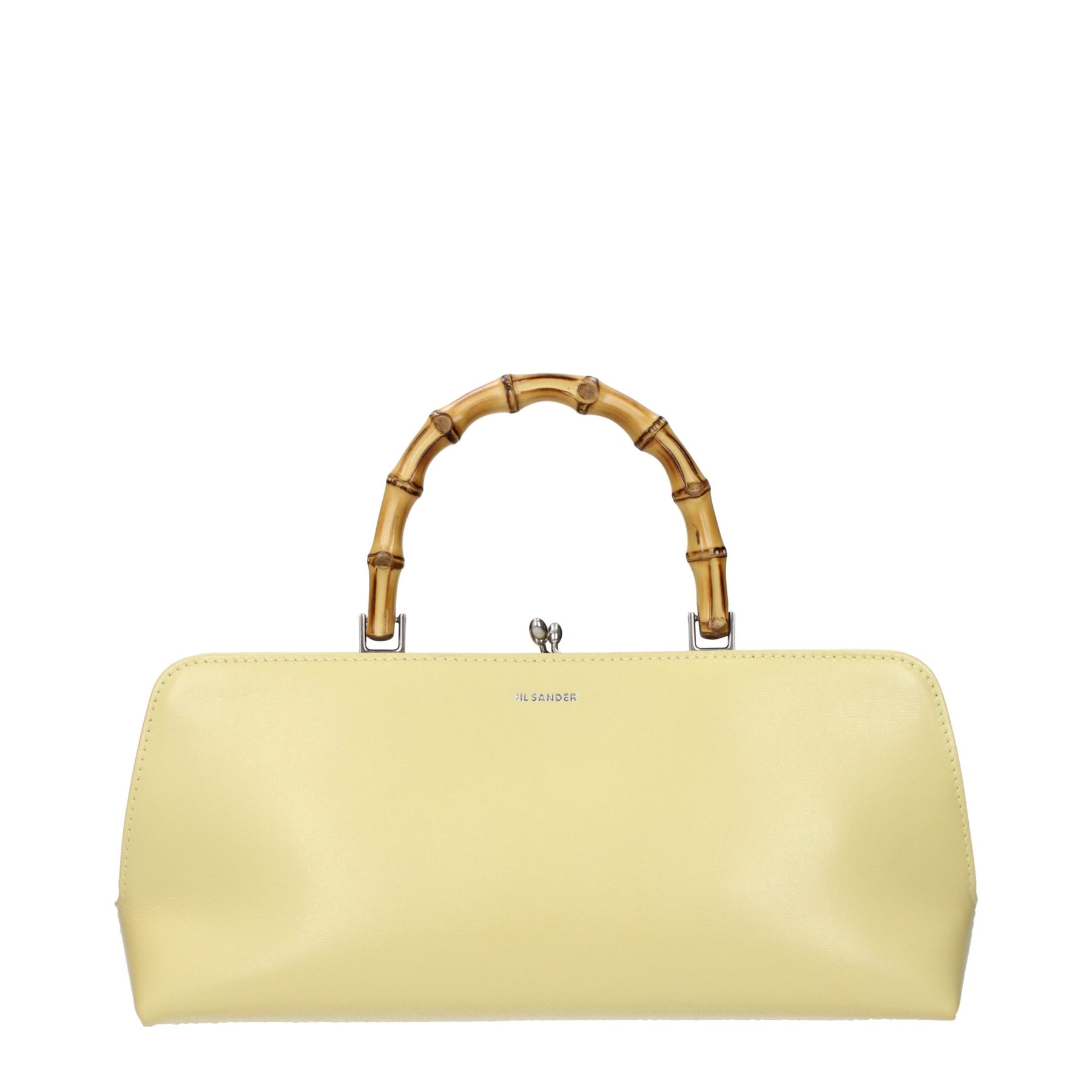 Jil Sander Yellow Leather Handbag | Regal Royce