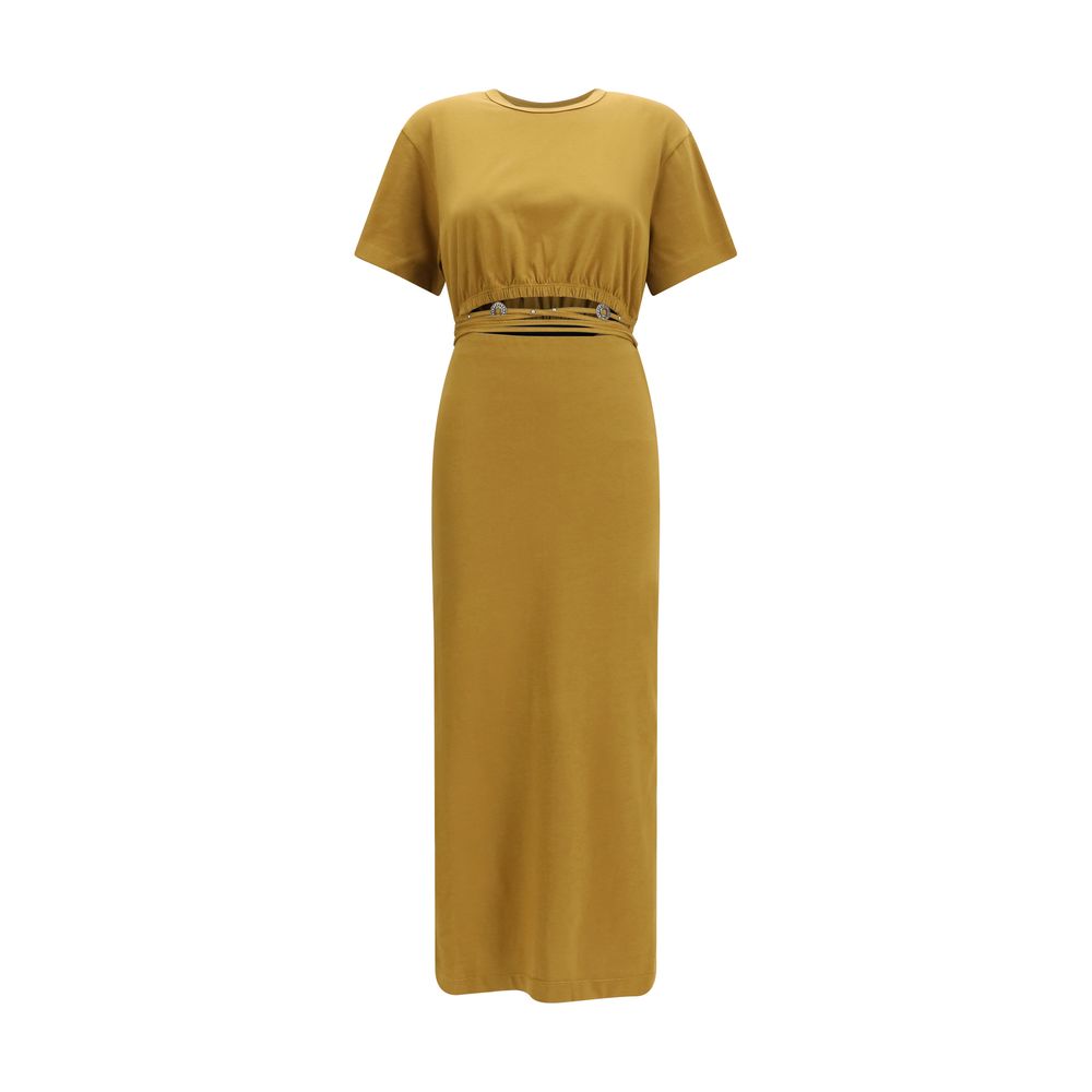 PINKO Brown Cotton Casual Dress | Regal Royce