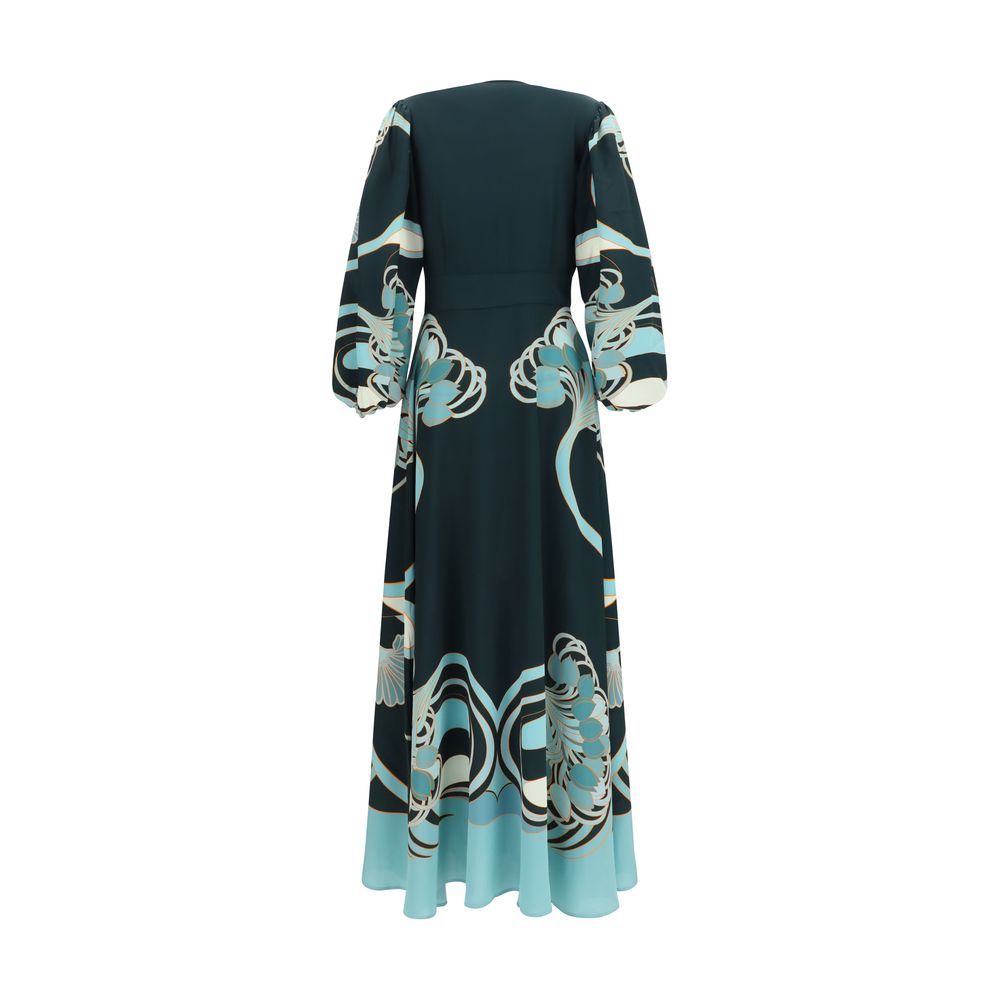 La Double J Blue Silk Casual Dress | Regal Royce