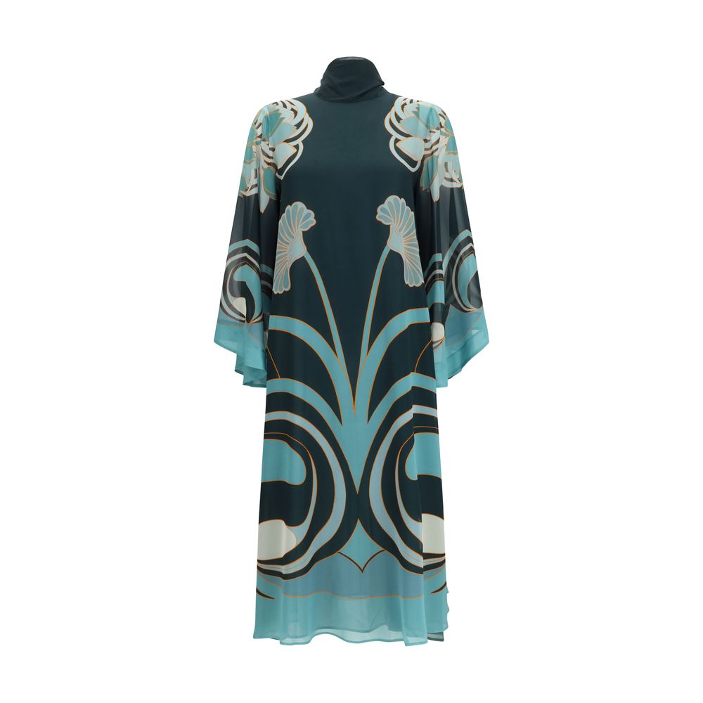La Double J Blue Silk Casual Dress | Regal Royce