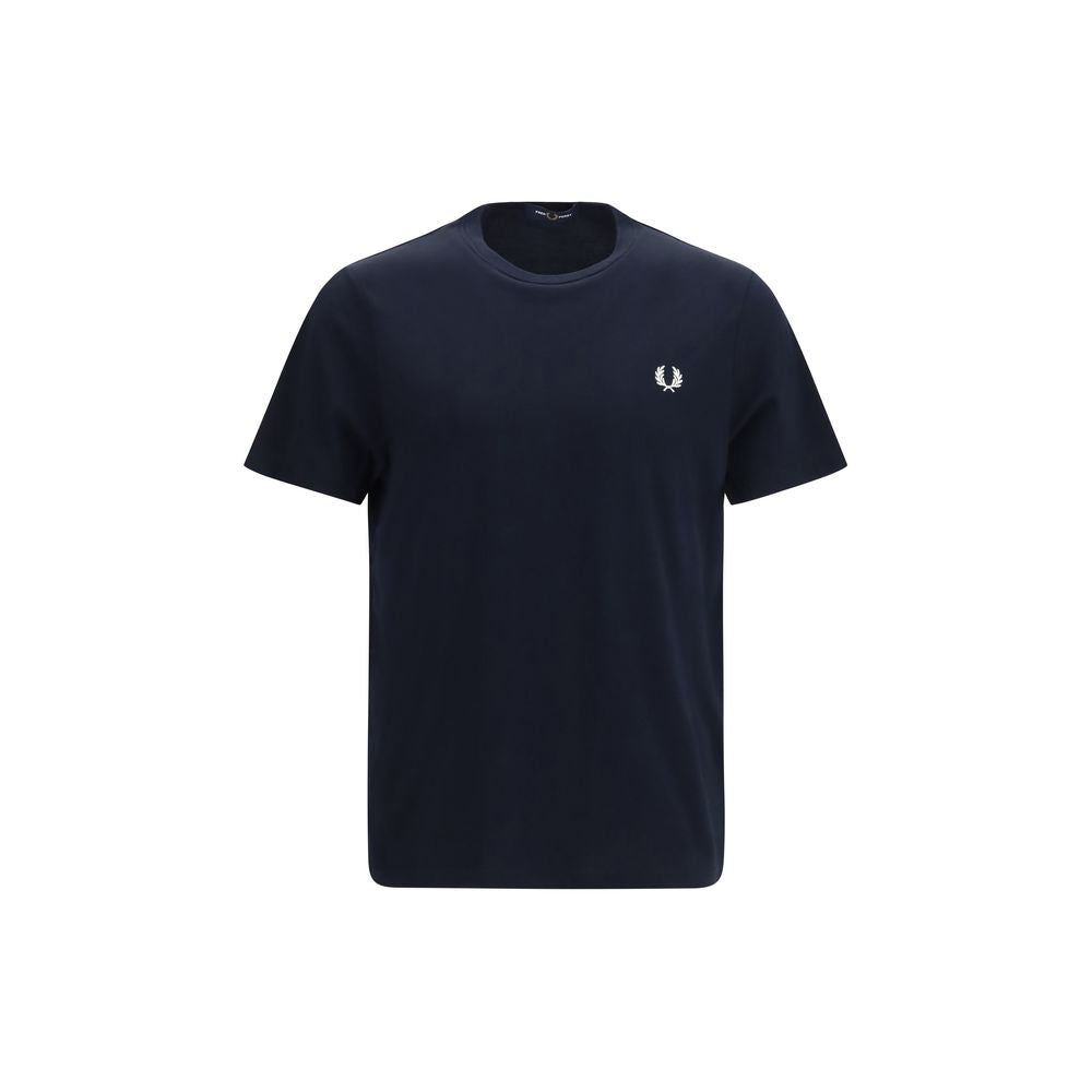 Fred Perry Blue Cotton T-Shirt | Regal Royce